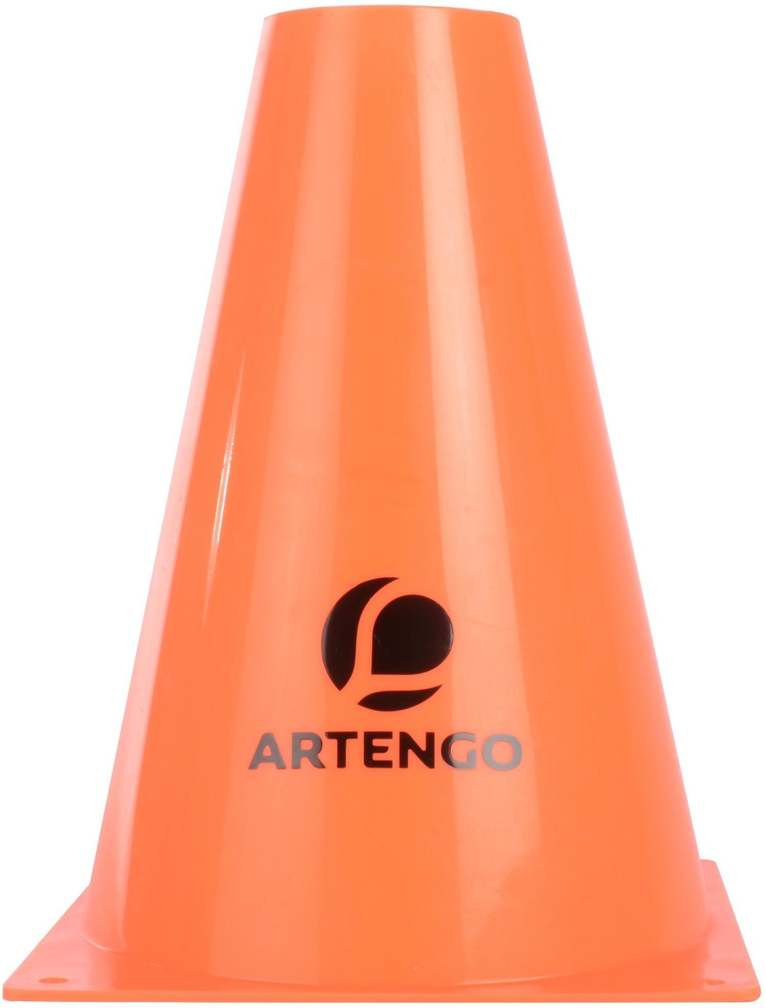 ARTENGO Zestaw 6 pachołków stożkowych do wyznaczenia kortu tenisowego. Wysokość 19 cm Unisex