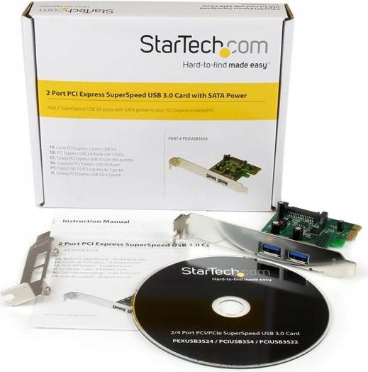 Kontroler Usb 3.0 Sata StarTech PEXUSB3S24