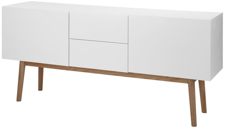 109 10961057 Komoda BERGEN 150 biała MDF drewno 61057-uniw