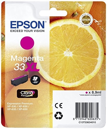 Epson Wkłady atramentowe  c13t33634022 Magenta Original Pack of 1 2666557