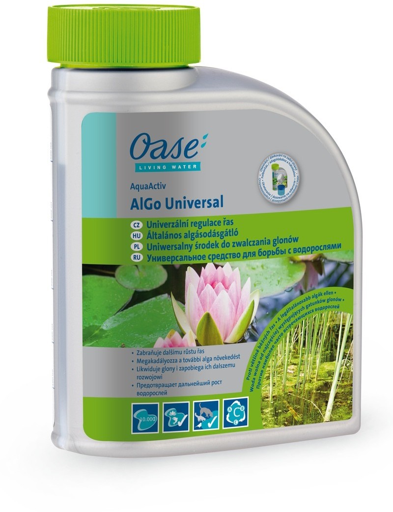 Oase AquaActiv AlGo Universal 500ml - uniwersalny środek do zwalczania glonów AquaActiv AlGo Universal 50