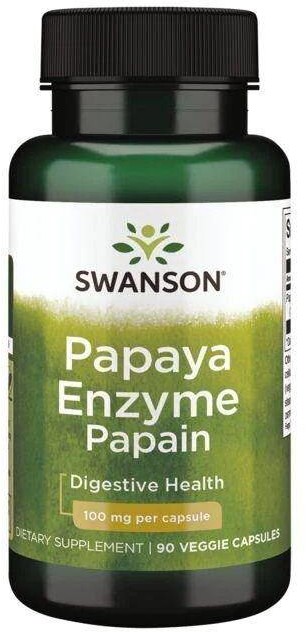 SWANSON Papaya Enzyme Papain 100 mg (90 kaps.)