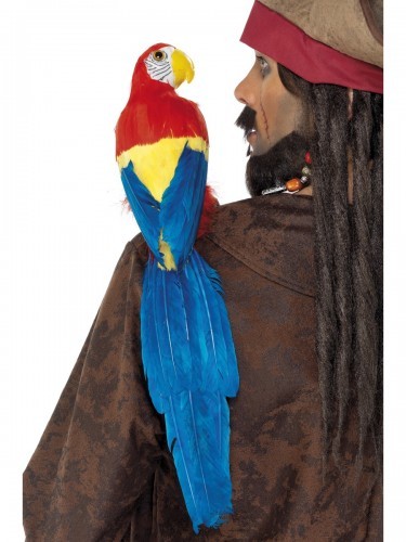 Smiffys Papuga pirata 20cm 33656