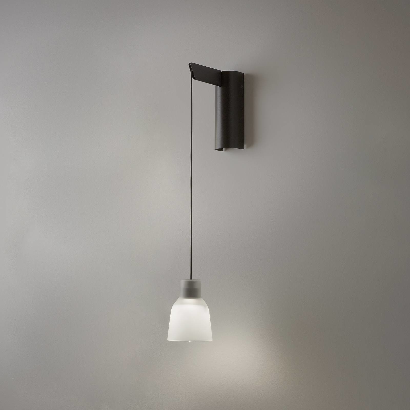 BOVER Bover Drip A/01 kinkiet LED, matowy biały