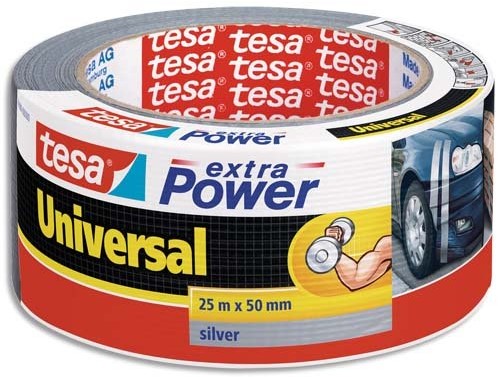 TESA Extra Power Universal, 6 rolki, szary 56388-00000-12