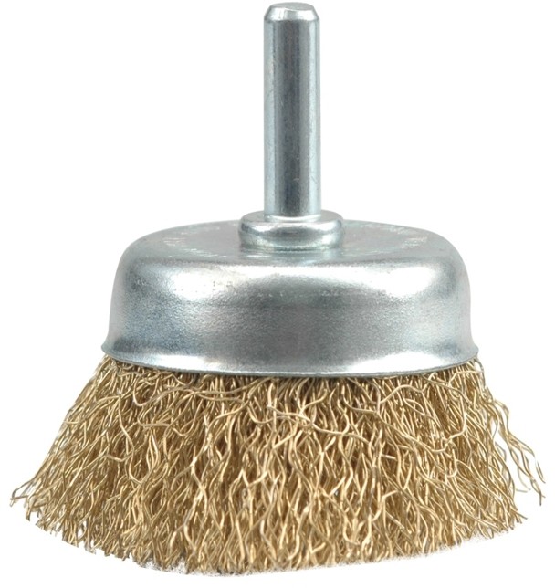 Vorel Szczotka czołowa z trzepieniem 50 mm, drut karbowany 06987