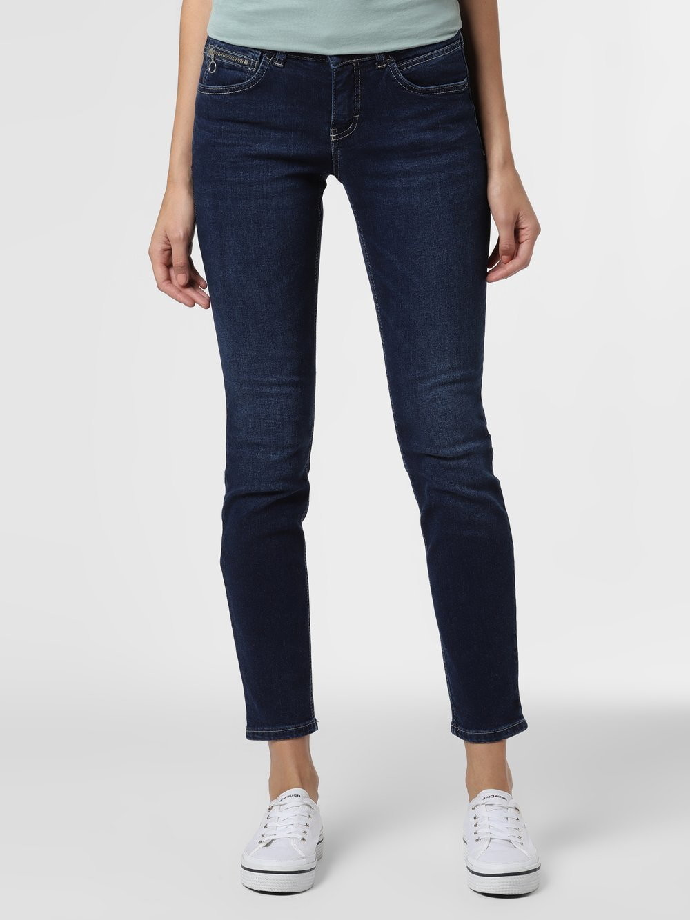 MAC Jeansy damskie, niebieski