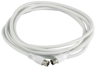 Kathrein ETG 30 antena przewód przyłączeniowy 3,0 m, sprzęgła/f-złącze koncentryczne, biały KATHREIN ETG 30