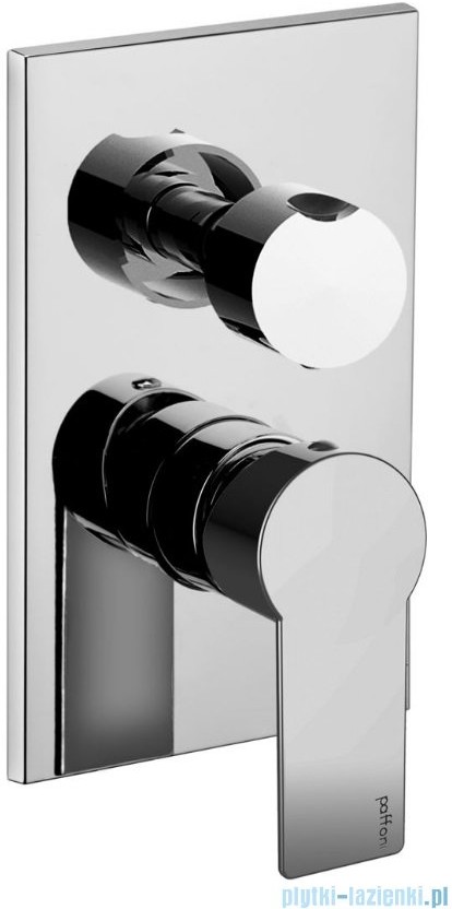 Paffoni Tango Bateria podtynkowa z przełącznikiem chrom TA018CR |