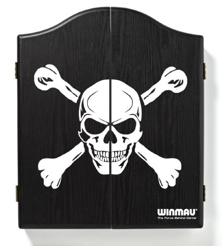 Winmau winmau printed Black Tarcza do rzutków Cabinet  Black and White 4001