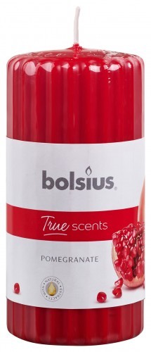 Bolsius True Scents Świeca pieńkowa zapachowa 120/58 Granat