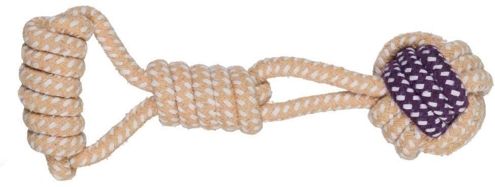 Trixie Piłka sznurowa z uchwytem 6 cm/23 cm