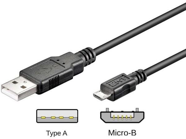 Gembird Kabel USB microUSB 1m Czarny 93918