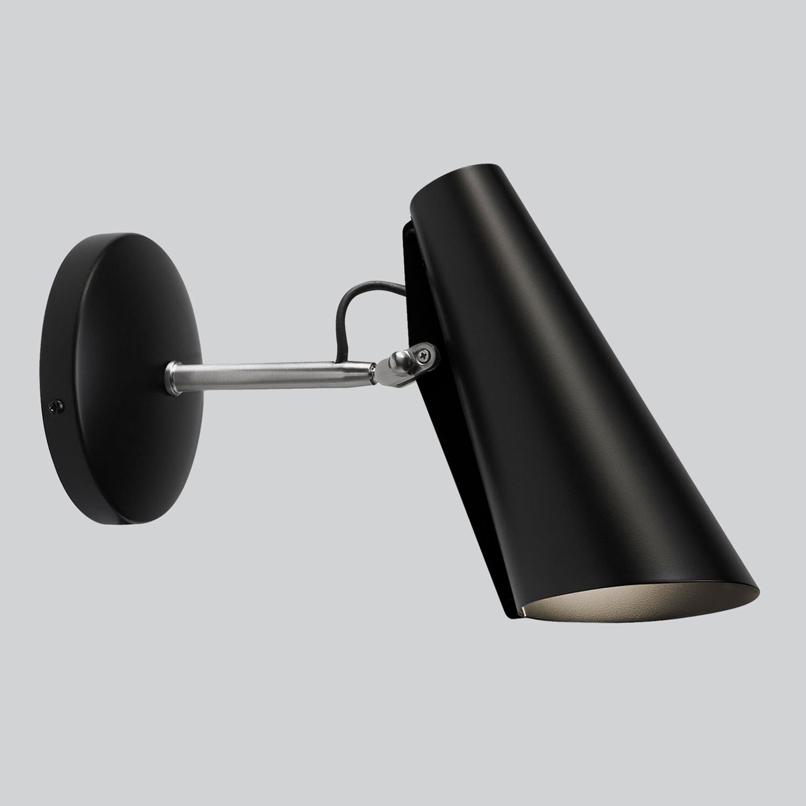 NORTHERN Northern Birdy - lampa ścienna 31,5cm czarna/stal