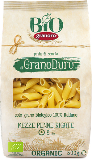 Granoro Makaron mezze penne rigate BIO 500 g
