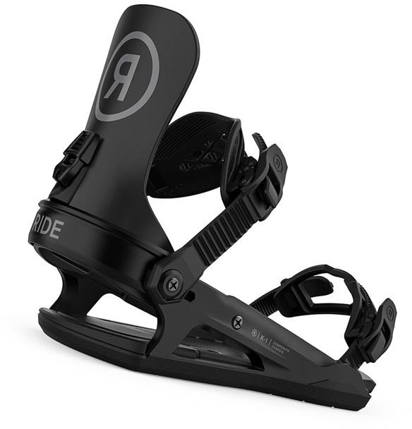 Ride K-1 black dziecięce wiązania snowboardowe - M 90053412