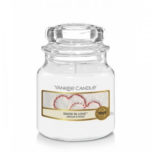 Yankee Candle Snow in Love, mały słoik (104g)