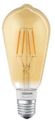 Osram Żarówka światła LED Smart+ apple homekit - edison 5.5w/825 (45w) filament gold e E27 4058075174528
