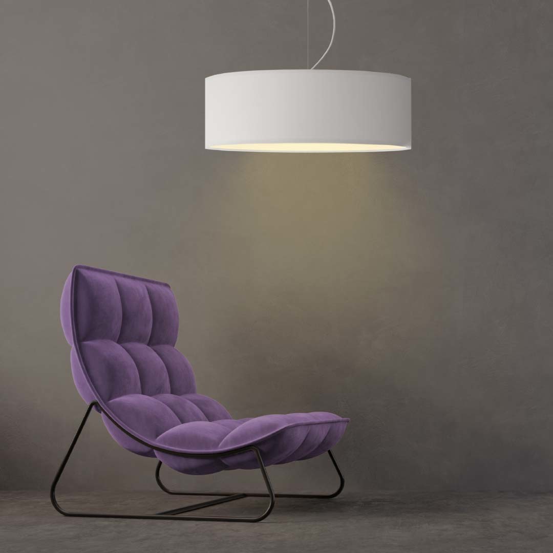 LYSNE Lampa kuchenna HAJFA fi - 50 cm - kolor biały 14529/49 - kolor biały