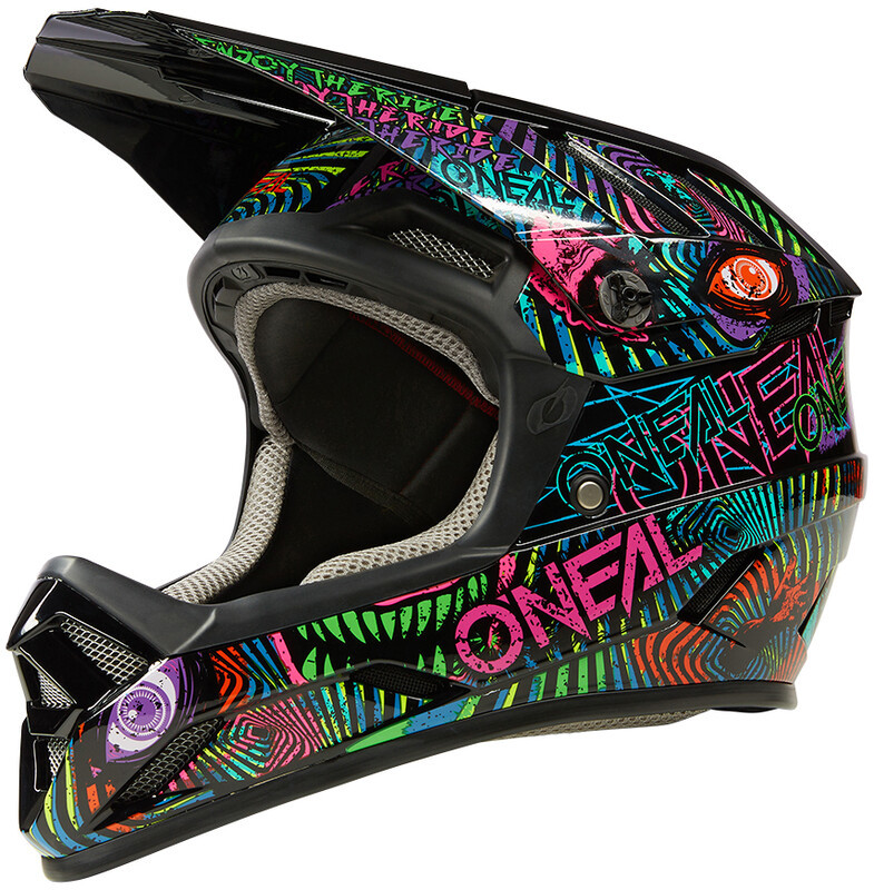 O'Neal O'Neal Backflip Helmet, czarny/kolorowy XL | 61-62cm 2022 Kaski rowerowe 0500-335
