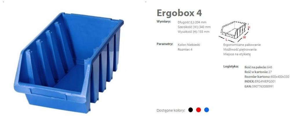 PATROL Group Ergobox 4 GROUP, 204 x 340 x 155 mm