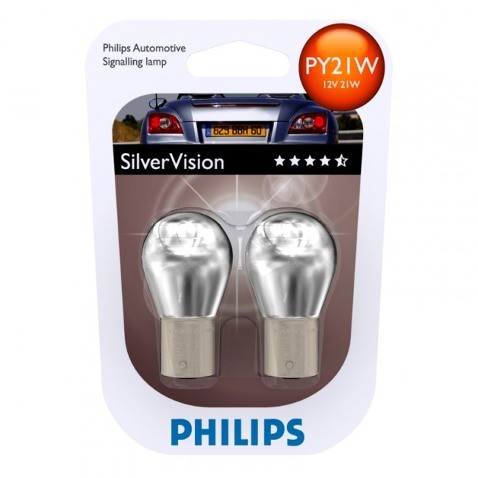 Philips Żarówka SILVERVISION (x2 blister) 12496SVB2