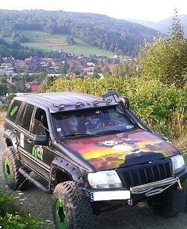 Wyprawa OFF ROAD  panorama Beskidu Śląskiego P0000586
