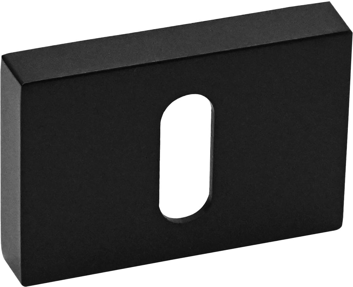 Infinity Line ROZETA PROSTOKĄTNA RRT B01 CZARNA KLUCZ RRT B01