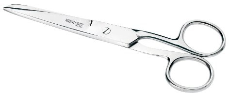 Westcott nożyce stalowe, srebro 12 cm E-30840 00