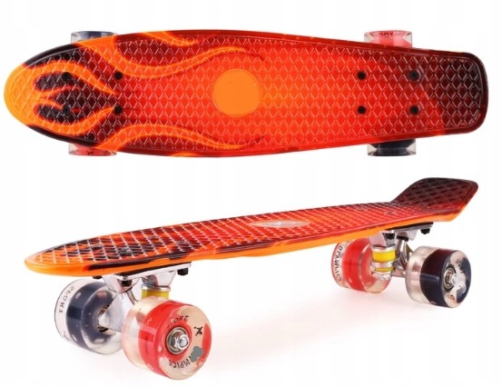 Deska Typu Fiszka Led Graffiti 56 CM 100KG Abec 7