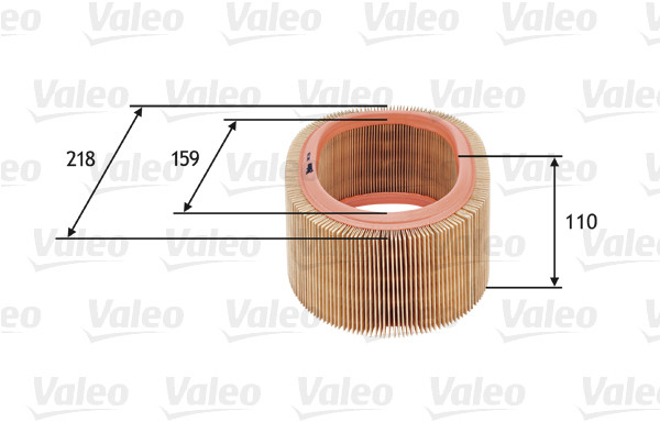 Valeo filtr powietrza okragly 585718 585718