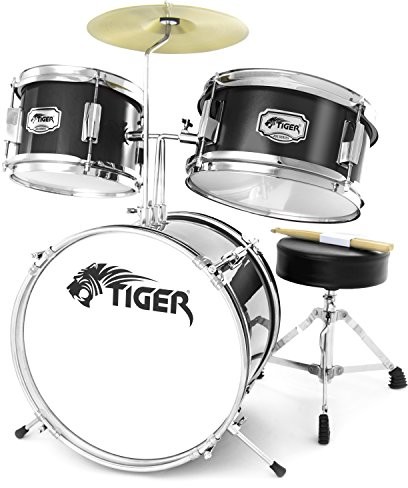 Tiger jds7-BK zestaw 3-częściowy perkusja  czarny JDS7-BK