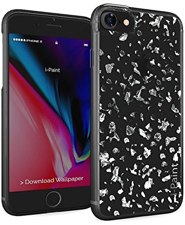 i-Paint Etui ochronne do iPhone'a, srebrne, iPhone 7/8 SILVER - GLC - iP8/7