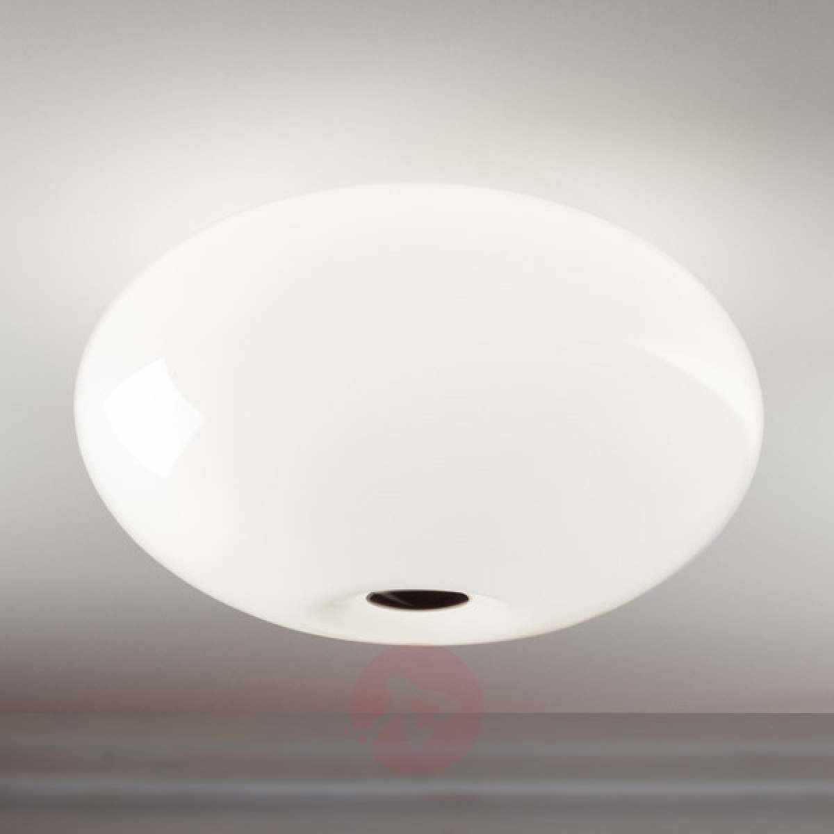 Casablanca Piękna lampa sufitowa AIH 38 cm biała błyszcząca