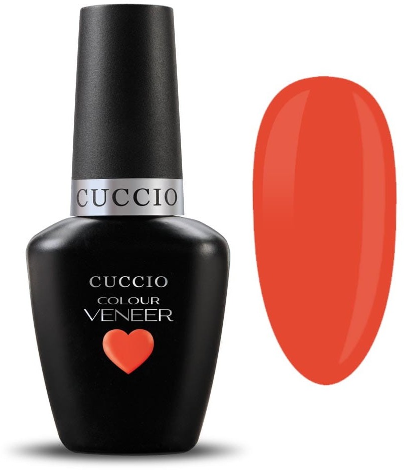 Cuccio 6019 Pomarańczowy żel kolorowy Veneer 13ml Shaking my Morocco U6019-LED