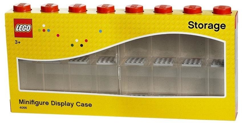 Lego POLTOP POLTOP Pojemnik na 16 minifigurek czerwony