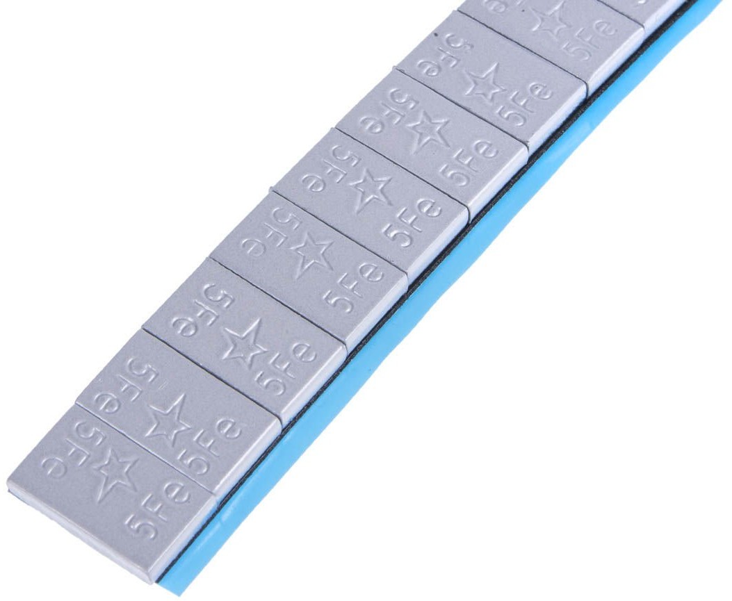 FIVESTARS Ciężarki Klejone Fivestars 5G Fe Powlekane Edgy Szeroka Taśma