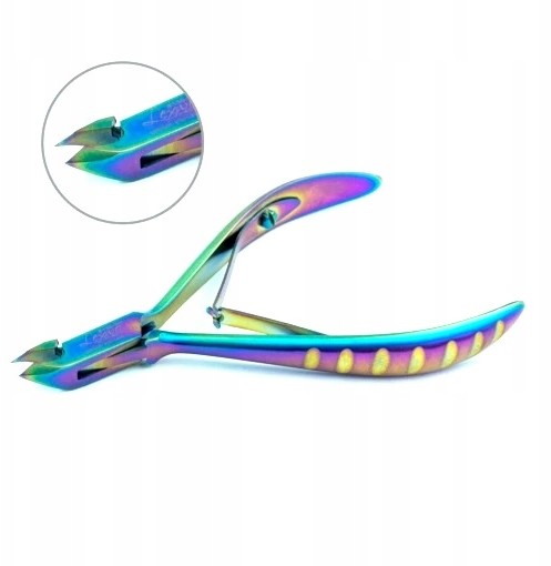 Cążki do skórek paznokci Lexwo 3mm stal chiru #138