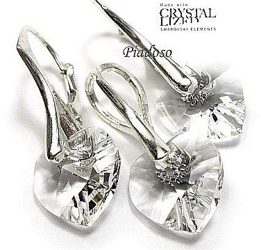 Arande PROMOCJA SWAROVSKI komplet SREBRO Crystal kolory 1169946537