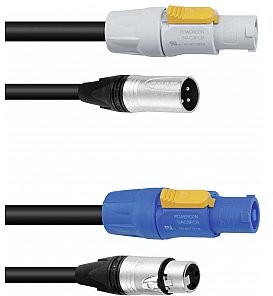 PSSO Combi kabel DMX PowerCon/XLR 3m 30227799