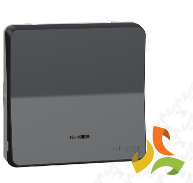 Schneider Electric MUREVA STYL Mechanizm przycisku z podświetleniem IP55 antracyt MUR35127 MUR35127/SCH