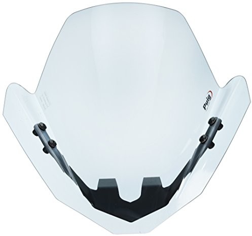 Puig 4119H szyba przednia i okucia żelazne specjalne Yamaha FZ1 06-13 przezroczyste/szary przydymiony 4119H