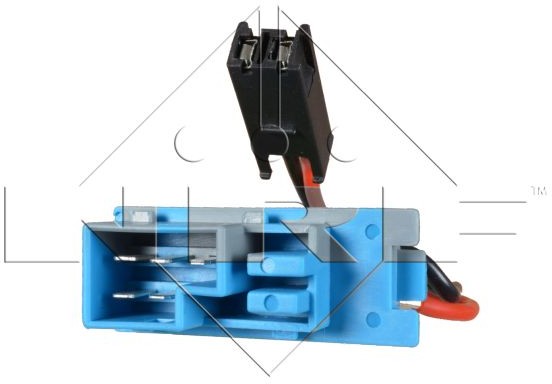 NRF Opornik, wentylator wewnętrzny 342036 342036