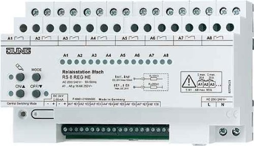 Jung rs8reghe Relais Station uniwersalny 8-krotna REG