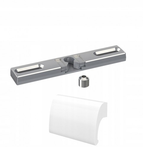 Medos ZATRZASK słupek RUCHOMY + POCHWYT DELUXE BIAŁY 4042-59541_20210611130555