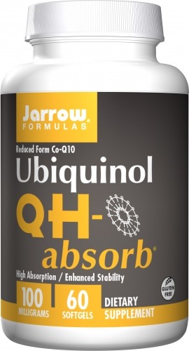 JARROW FORMULAS Ubiquinol QH-absorb 100mg - 60 kapsułek