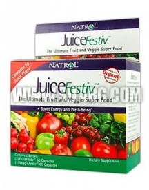 Natrol Juicefestiv Natrol 465323 Kapsułki Mężczyzn System odpornościowy Droga doustna 20_11301