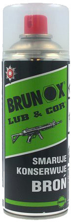Brunox Preparat do broni Brunox Lub&Cor Aerozol 400 ml (BT1305) BT1305