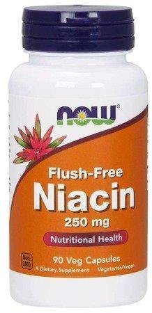 Now Foods Witamina B3 - Niacyna (Niacin Flush-Free) (90 kaps.)