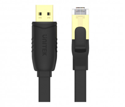 Unitek Kabel konsolowy USB-A RJ-45 RS-232